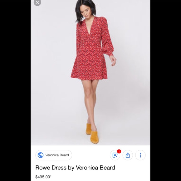 NWT Veronica Beard Marion Dress - Picture 5 of 8